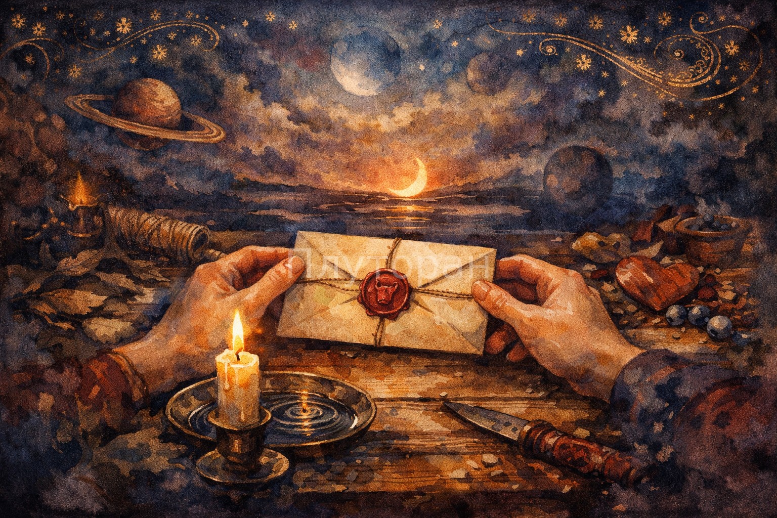 Horoscope illustration